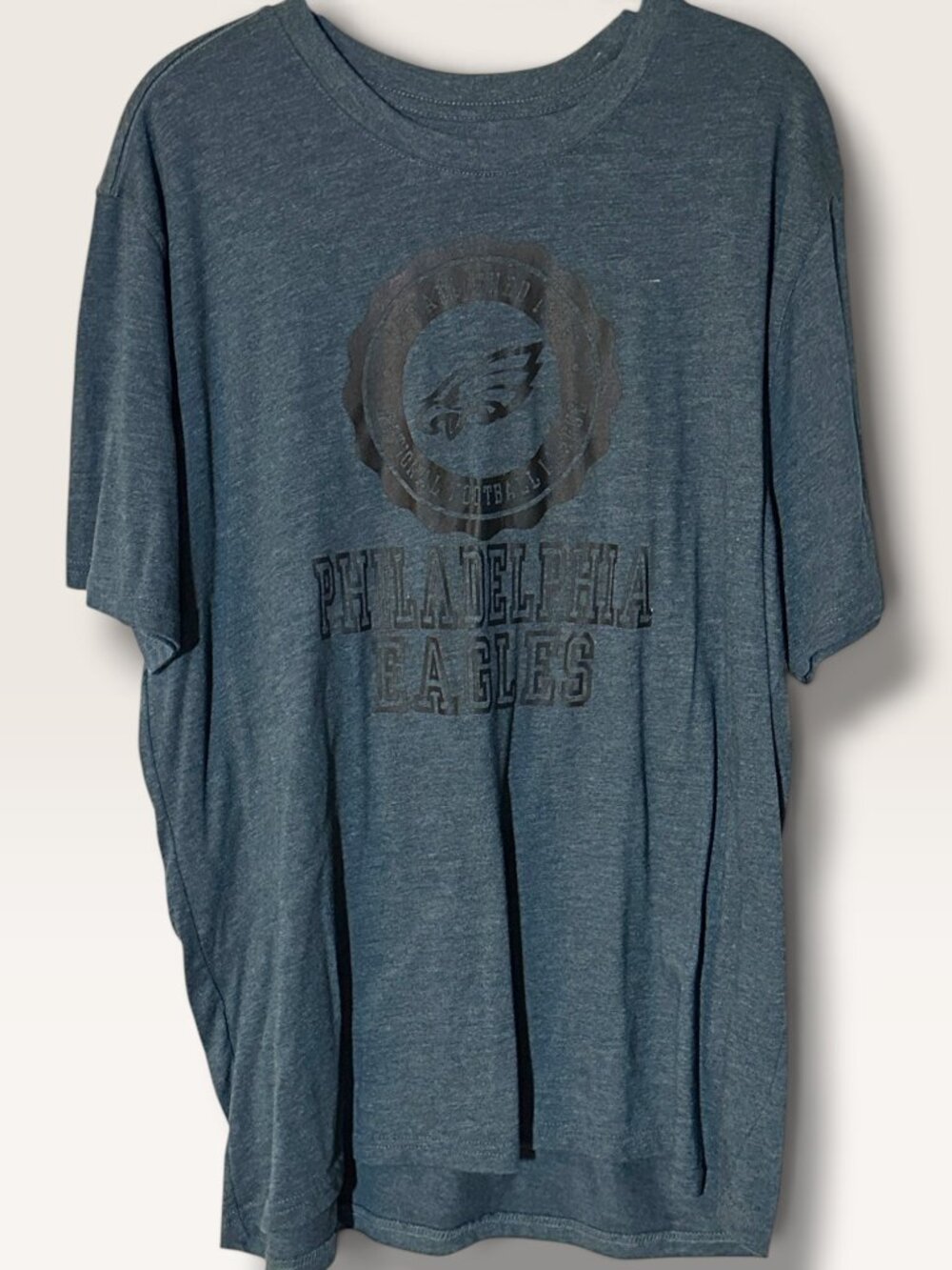 Vintage Philadelphia Eagles Hands High XL Heathered T-Shirt NFL Fan Apparel
